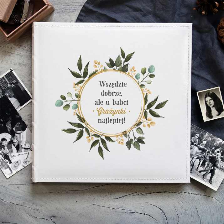U babci najlepiej - Personalizowany Album na święto babci